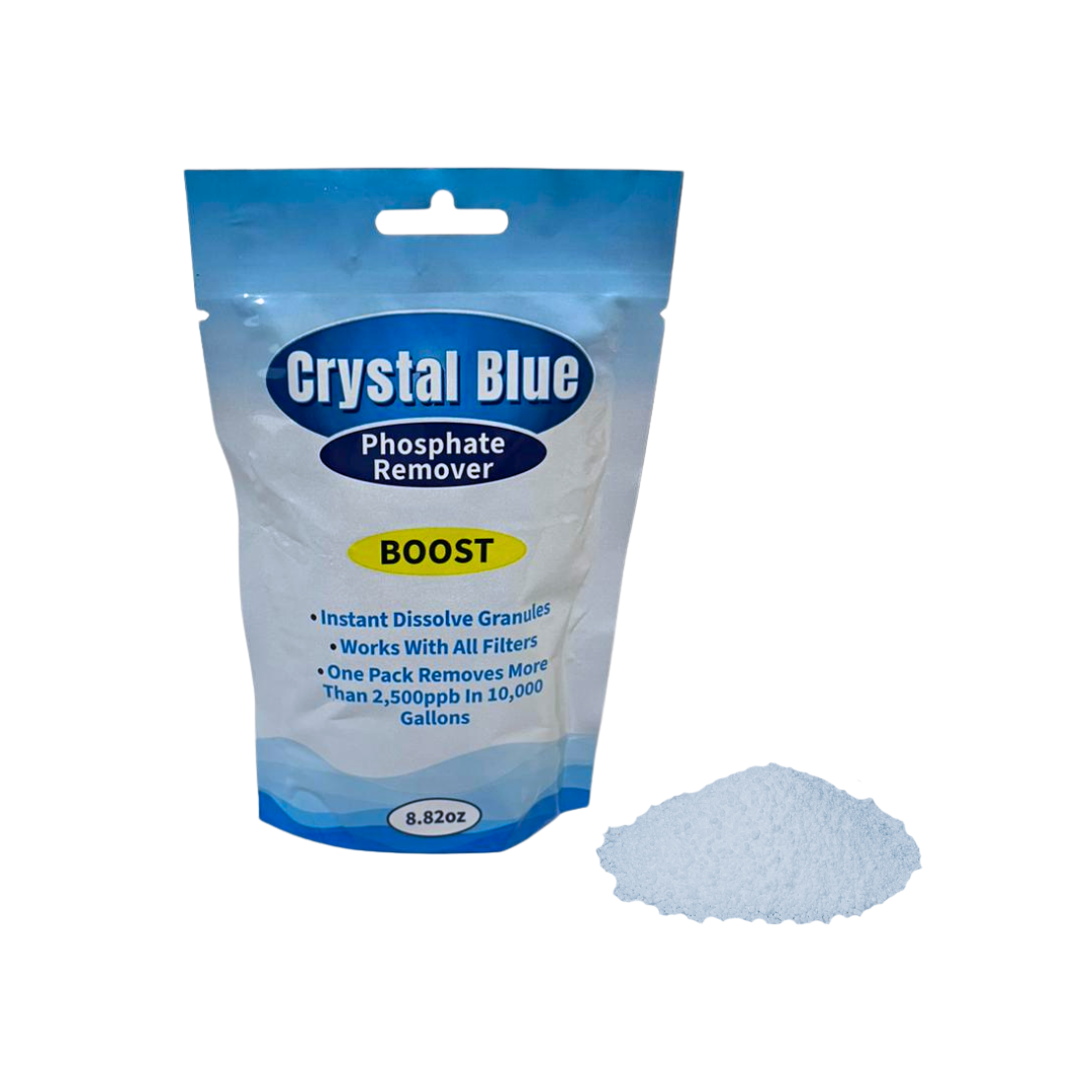 Crystal Blue Phosphate Remover Boost Granules - Box of 12 Pouches